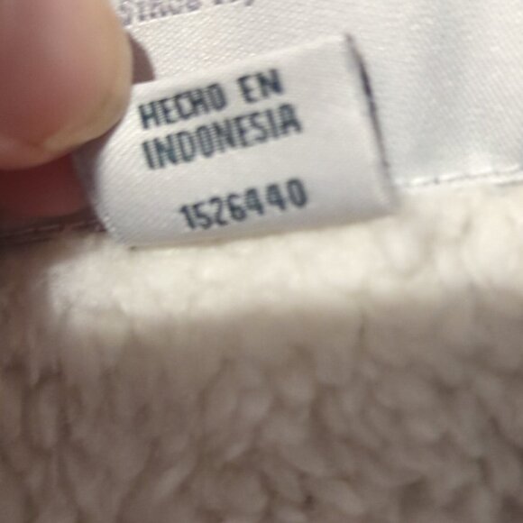 Orvis Mens XXL Navy Blue Fleece Sherpa Lined Quarter Zip Pullover Sweater NWT-lp - Picture 5 of 14